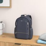 TUMI - Voyageur Celina Backpack - Travel Backpack for Women - For Business, Commute - Holds Up to 16" Laptop - Indigo & Silver Hardware - Image 3