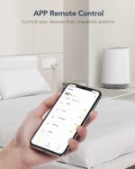 GNCC Smart Plug - Wi-Fi Outlet, Alexa & Google Assistant Compatible, Remote & Timer Control, No Hub Required, 2.4G WiFi (2-Pack) White - Image 4