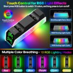 PS5 Controller Charger Station Compatible with DualSense & Edge Controllers, PS5 Charging Station with RGB Light & LED Indicator for PlayStation 4 Cooling Systems - Image 3