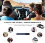 Solar Wireless Backup Camera with 5" 1080P Monitor, 3 Mins DIY Installation & Rear View Camera IP69K Waterproof, Back Up Camera for Cars, Truck, Van, RV, SUV - Image 5