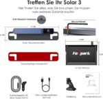Solar Wireless Backup Camera with 5" 1080P Monitor, 3 Mins DIY Installation & Rear View Camera IP69K Waterproof, Back Up Camera for Cars, Truck, Van, RV, SUV - Image 9