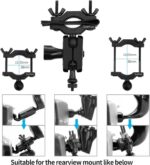 Dash Cam Mirror Mount, with 16 Different Joints, Compatible with APEMAN, UGSHDI, Old Shark, Vantrue, Rexing V1P, YI 2.7", Z-Edge, Peztio, Falcon F170, Roav, KDLINKS X1, Crosstour and 99% Dash Cam - Image 5
