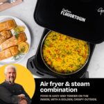 Guy Fieri's Flavortown 6.5 Quart Steam Air Fryer with Moisture Lock Technology – Programmable Steamer and Air Fryer Combination, Temperature Control, 10-Presets, 1700 Watts - Image 4