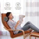 Buckwheat Pillow 100% Organic, Cervical Support for Neck, Breathable for a Cool Sleep, Velvet Fabric, Removable Washable, Couch Pillow 15x36cm - Image 4