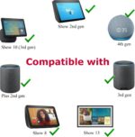 30W Power Cord Replacement for Alexa Echo (3rd 4th Gen), Echo Show 8 (1st 2nd Gen), Echo Show 10, Echo Show 15, Echo Show (2nd Gen), Echo Plus 2nd Gen with 6.6 ft Cable Black - Image 3