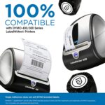 Aegis Adhesives - Compatible Direct Thermal Labels Replacement for DYMO 30347 (1" X 1-1/2") Library Book Spine - Use with Labelwriter 450, 450 Turbo, 4XL Printers (12 Rolls) - Image 4
