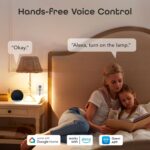 Geeni Dot Smart Wi-Fi Outlet Plug – Compact Design, Works with Alexa & Google Assistant, No Hub Needed, 2.4GHz, 2 Pack - Image 4
