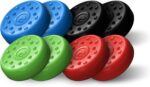 KontrolFreek No-Slip Thumb Grips | Universal Edition for Nintendo Switch Pro, PlayStation 4 (PS4), PlayStation 5 (PS5), Xbox One & Xbox Series X Controller | 8-Pack | Blue/Green/Red/Black - Image 4
