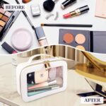 Clear Makeup Bag Cosmetic Travel Bag With Double Sided Zipper Waterproof Toiletry Bag for Women Business or Personal Travel Essentials - Image 4