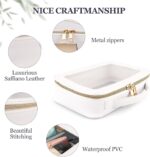 Clear Makeup Bag Cosmetic Travel Bag With Double Sided Zipper Waterproof Toiletry Bag for Women Business or Personal Travel Essentials - Image 5