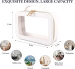 Clear Makeup Bag Cosmetic Travel Bag With Double Sided Zipper Waterproof Toiletry Bag for Women Business or Personal Travel Essentials - Image 6
