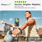 FITVII Ole Fitness Tracker with 24/7 Heart Rate and Blood Pressure Monitor, Blood Oxygen Sleep Tracking Step Calories Counter IP68 Waterproof Activity Tracker for Women Men - Image 4