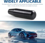 5.12" Shift Knob, Aluminum Alloy Automatic Gear Shift Knob, Heavy Weighted Long Stick Shifting Lever Handle Fit Most Manual Automatic Transmission - Image 7