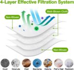 12 Pack Vacuum Bags, Effective Dust Filtration,Compatible with iRobot Roomba i& s & j Series, for i3+, i4+, i5+, i6+,J6+, i7, i7+(7550) j7, j7+, i8+, J8+, J9+, s9+ Automatic Dirt Disposal Bags - Image 5