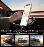 2026 Upgraded Vacuum Magnetic Car Phone Holder 360° Reinforced 96LBS Ultra Suction Cup Phone Mount for MagSafe Cell Phone Holders for Your Car/Gym/Mirror Mount for iPhone & Android - Image 4