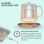 VSITOO Coffee Mug Warmer&Mug Set, App Temperature Control Smart Mug for Desk, Heated Ceramic Coffee Mug with Auto Shut Off, 12oz, IPX7-Waterproof, Funny Gift Idea - Image 5