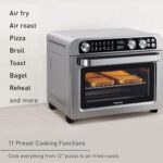 Panasonic Air Fryer Toaster Oven Combo with 11 Preset Cooking Functions, FlashXpress with Double Infrared Heating, Temperature Control Dial, PFAS Free, 1800W - NB-G211P - Image 4