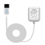 24V Doorbell Transformer，33 Feet Length Output Line 24V500mA Video Doorbell Power Adapter, Compatible with Arlo, Nest, Wyze, Eufy, Ring Doorbell Power Supply （White 33 feet） - Image 8