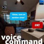 YoLink Outdoor Security Siren & Smart Alarm Controller Kit - Loud 110 dB, Wireless, Battery-Powered, 1/4 Mile Range, Android-iOS App, Alexa, Google, IFTTT, Home Assistant, Hub Required! - Image 4