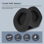 Specialized Replacement Ear Pads for Corsair Void Pro Wireless/Wired Gaming headsets, Compatible with Corsair Void Elite PC Headset, Soft Mesh Clothes & High-Density Memory Foam - Image 4