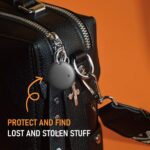 Airtag Alternative-4 Pack: Smart Bluetooth Tracker for Apple Find My No Monthly Fee, Item Finder for Keys, Luggage, Bags & Pets, Precision Tracking, IP68 Waterproof Design (iOS Only) - Image 5