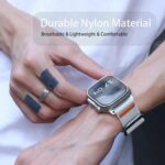 Compatible with WHOOP 4.0 Bands with Case, Stretchy Solo Loop Adjustable Nylon Replacement Straps Compatible with WHOOP 4.0 - Image 5