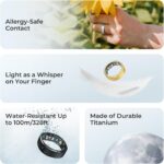 RingConn Gen 1, Smart Ring for Women/Men, No App Subscription, Size First with Sizing Kit, Smart Ring Health Tracker, 7-Day Battery Life, Fitness & Sleep Tracker for iOS & Android (Silver, Size 14) - Image 7