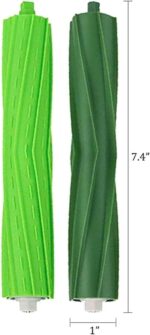 2 Set Replacement Rubber Roller Brushes Compatible for iRobot Roomba e i and j Series i3 i3+ i6+ i7 i7+ i8+ Plus E5 E6 E7 j7 (7150) j7+ (7550) Vacuum Cleaner Accessories - Image 4