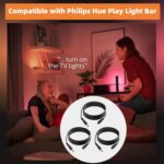 Extension Cable Cord for Philips Hue Play Light Bar and Smart Light Bulb Accessories 7820430U7 440400980001 S020XM2400083 Hue Light Strip Power Supply 10 Foot (3 Packs) - Image 6