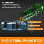 Dash Cam Front and Inside, FHD Dashcams for Cars with 64GB Card Dash Camera for Cars, 1080P Front Dash Cam+1080P Inside Dashcam for Car Dash Camera with IR Night Vision Loop Recording - Image 5