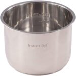 Instant Pot Stainless Steel Inner Cooking Pot Mini 3-Qt, Polished Surface, Rice Cooker, Stainless Steel Cooking Pot - Image 6