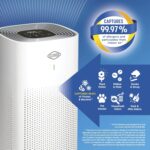 Clorox Air Purifiers for Home, True HEPA Filter, Large Rooms up to 1,500 Sq Ft, Removes 99.9% of Mold, Viruses, Wildfire Smoke, Allergens, Pet Allergies, Dust, AUTO Mode, Whisper Quiet - Image 3