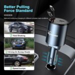 Retractable Car Charger,68W 4 in 1 Super Fast Charge Car Phone Charger,Retractable Cables (31.5 inch) and 2 USB Ports Car Charger Adapter for iPhone 15/14/13/12 Pro Max XR,iPad,Samsung,Pixel - Image 7