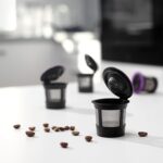 4 Black Reusable K Cups for Keurig Coffee Makers - BPA Free Universal Fit Refillable Kcups Coffee Filters for 1.0 and 2.0 Keurig Brewers - Image 6
