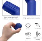 2 PCS Motorcycle Gear Shift Level Cover, Anti-Slip Rubber Protector for Motorcycle Gear Lever, Universal Shifter Cover Fit Motorbikes Bicycles ATVs, Motorcycle Accessories (Blue) - Image 4