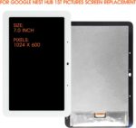 for Google Home Nest Hub Screen Replacement for Google Nest Hub 1st LCD Display Touch Screen Digitizer Assembly Repair Parts(for 1st Generation) - Image 3
