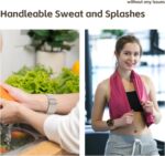 Water-Resistant Elastic Nylon Strap Compatible with Garmin Vivoactive 5/Vivoactive 3/6 Watch Bands, 2 Pack 20mm Quick Release Breathable Wristband for Venu/Venu Sq/Forerunner 55/165/245/645 - Image 5