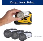 Brady M211 Portable Bluetooth Monochrome Label Printer, Yellow/Black - Image 4