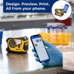 Brady M211 Portable Bluetooth Monochrome Label Printer, Yellow/Black - Image 5