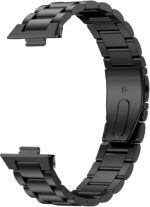 Chofit Compatible with Huawei Watch Fit 3 Band for Women Men,Metal Stainless Steel Wristband Replacecment Bracelet for Huawei Watch Fit 3 Strap Accessories - Image 3