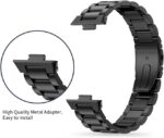 Chofit Compatible with Huawei Watch Fit 3 Band for Women Men,Metal Stainless Steel Wristband Replacecment Bracelet for Huawei Watch Fit 3 Strap Accessories - Image 4