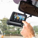 ROVE R3 Dash Cam Front and Rear with Cabin, 3” IPS Touch Screen, 3 Channel Dash Cam 1440P+1080P+1080P Car Camera with IR Night Vision, 5G WiFi, GPS, Supercapacitor, Supports up to 512GB Max - Image 3