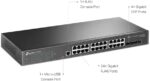 TP-Link TL-SG3428 | 24 Port Gigabit Switch, 4 SFP Slots | Omada SDN Integrated | L2+ Smart Managed | IPv6 | Static Routing | L2/L3/L4 QoS, IGMP & LAG | Limited Lifetime Protection (Renewed) - Image 3