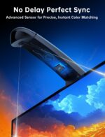 FFJ TV LED Backlight, 14.7ft Cuttable TV Lights That Change with TV for 55-65 Inch Screen and PC Monitor, TV Backlight with Sensor, Smart App Control, Game & Music Sync Color Changing - Image 4