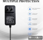 30W Power Cord Replacement for Echo Show 15, Echo Show 10 3rd Generation 2023, Echo Show 8 1st Gen/2nd Gen Power Adapter Supply Charger, Black - Image 3