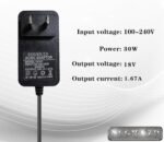 30W Power Cord Replacement for Echo Show 15, Echo Show 10 3rd Generation 2023, Echo Show 8 1st Gen/2nd Gen Power Adapter Supply Charger, Black - Image 6