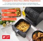 COSORI 12-in-1 Air Fryer 5.8QT, Toast, Bake, Nutrition Facts for 100+ In-App Recipes, AdaptIQ Tech Fast Cook, for Main & Side Dishes, Snacks, Leftovers, Detachable Square Basket, Dishwasher Safe - Image 3