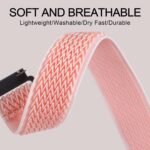 Sunnyson 10 Pack Elastic Bands - Compatible with Amazfit GTS/GTR Series & Bip Models - Soft Stretchy Nylon Loop Wristband - Image 4