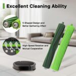 25 Pack Replacement Parts for iRobot Roomba Combo 10 Max,Combo j9+,Combo j7+/Plus Vacuum (Only Combo series), 2 Brushes+3 Mop Pads+6 Filters&Side Brushes&Bags - Image 4