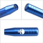 Pack-1 Gear Stick Shifter Knobs, Skull Aluminum Alloy Weighted Gear Lever, Metal Stick Shifter Handle for Most Automatic Manual Vehicle (Blue) - Image 5